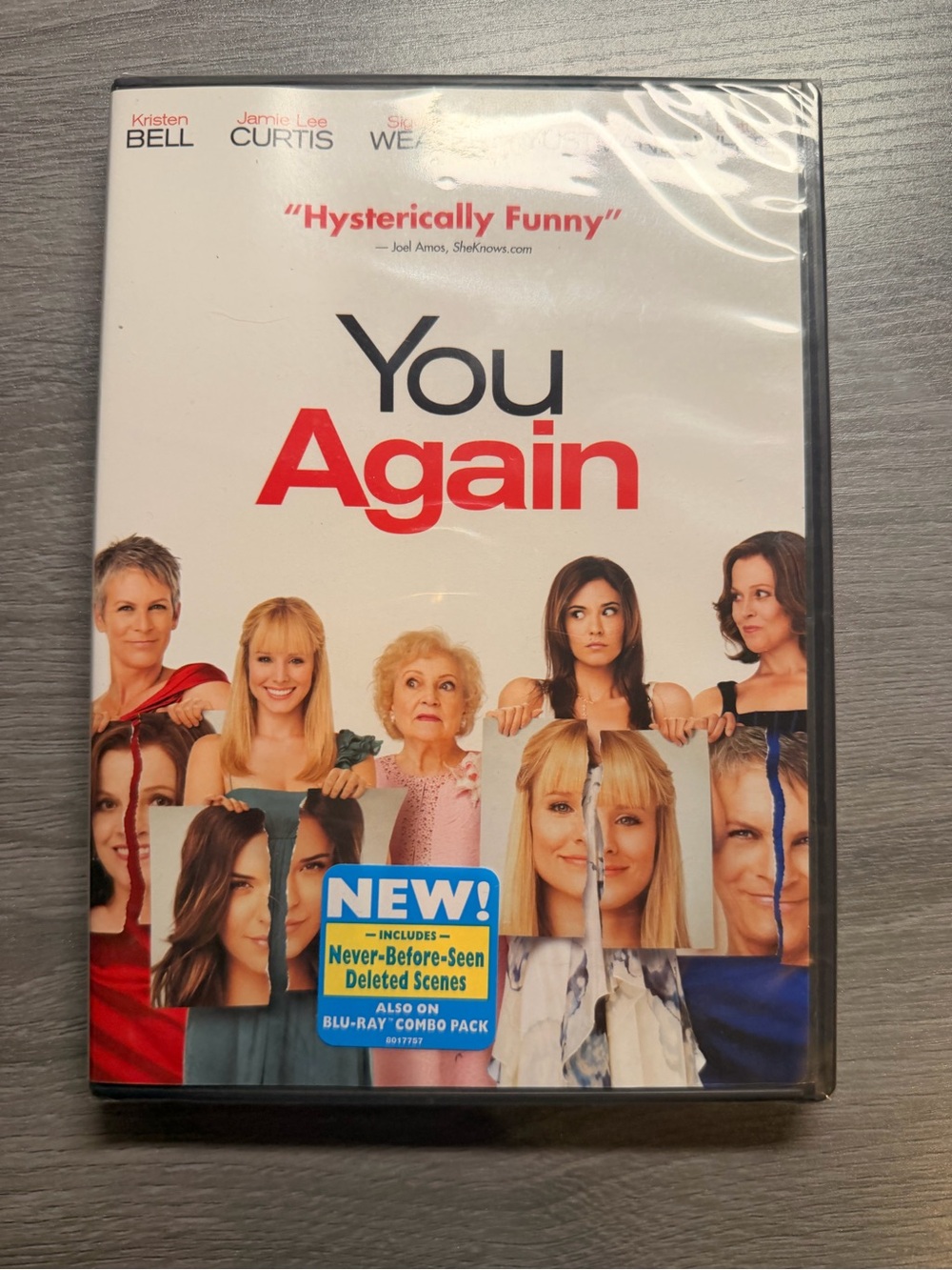 You Again (Red & White) DVD - Kristen Bell, Jamie Lee Curtis